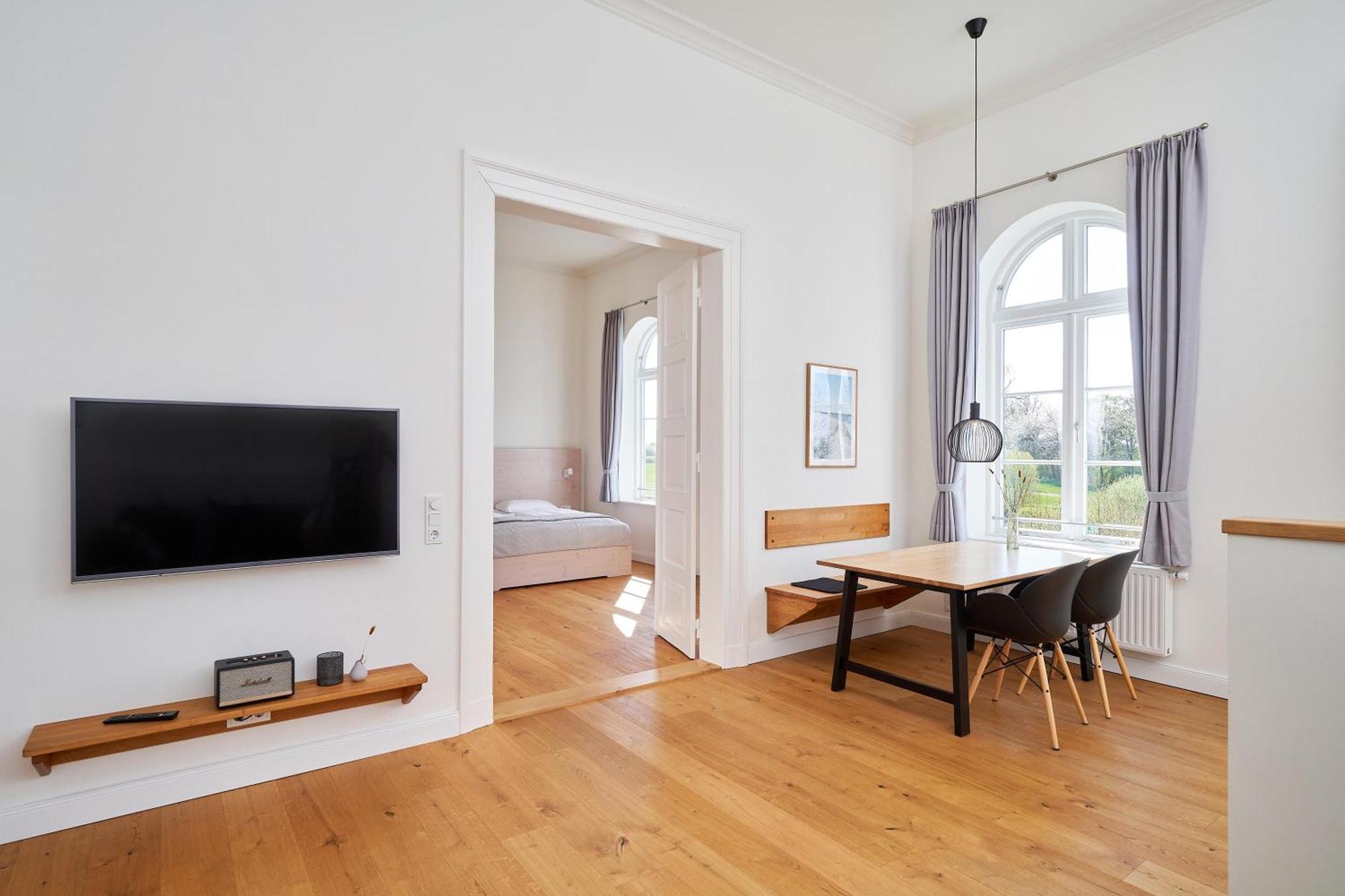 Ferienwohnungen Herrenhaus Gut Oestergaard 斯泰恩伯格 外观 照片