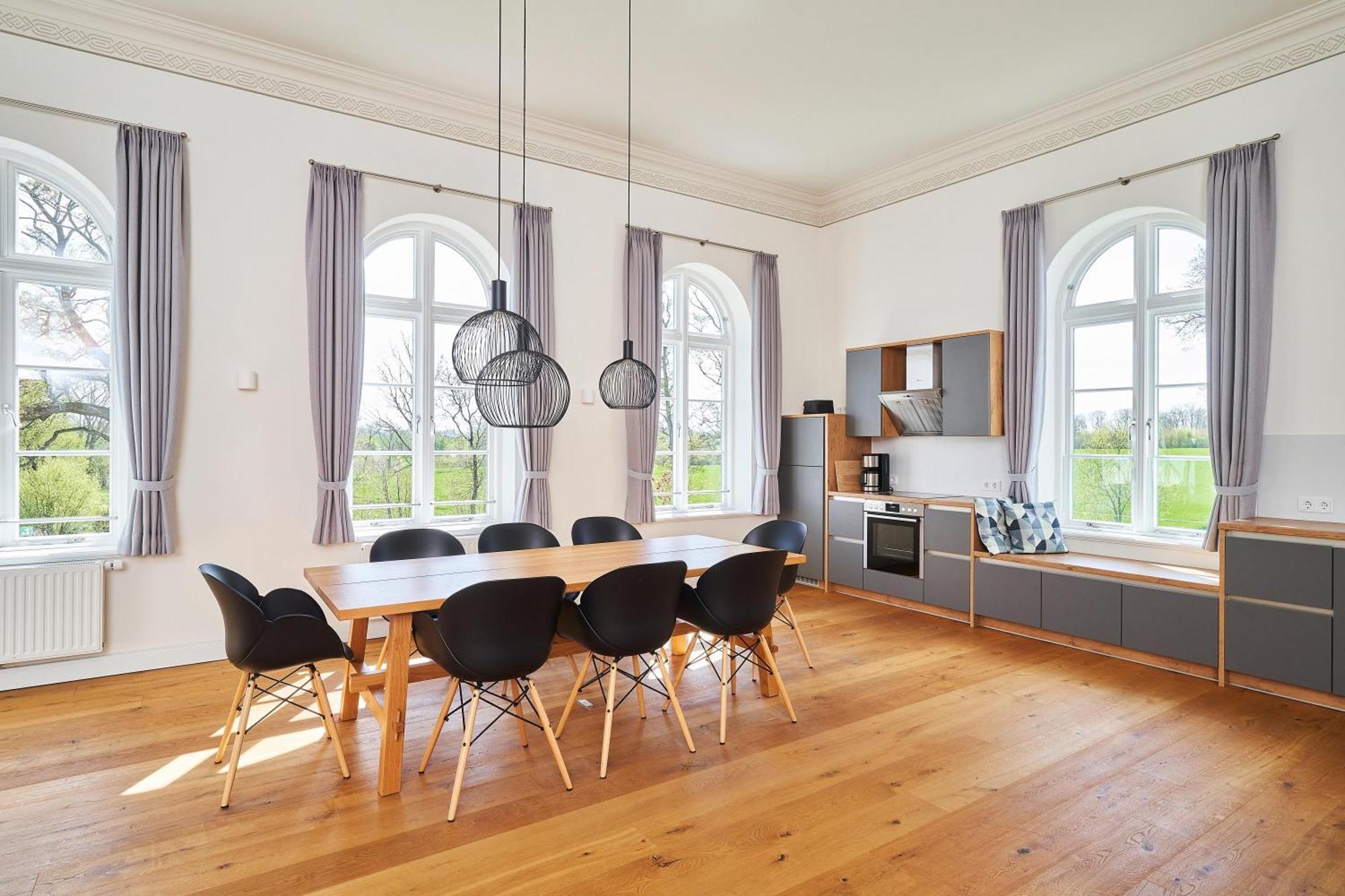 Ferienwohnungen Herrenhaus Gut Oestergaard 斯泰恩伯格 外观 照片